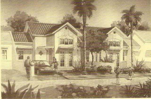 tampak depan rumah minimalis type 75