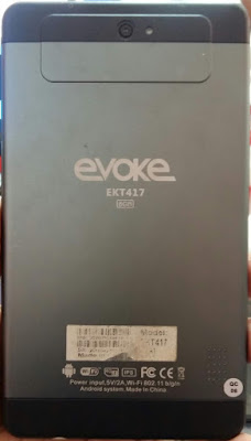 Evoke EKT417 Flash File Tablet MT6735 5.1 Firmware ROM