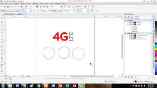 Cara Mengambil Warna dari Gambar Hasil Impor di Corel Draw