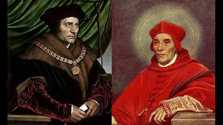 Santo Tomás Moro e São João Fisher, mártires do protestantismo