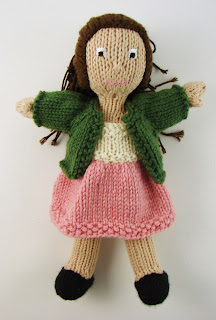 hand knit doll dress clothes