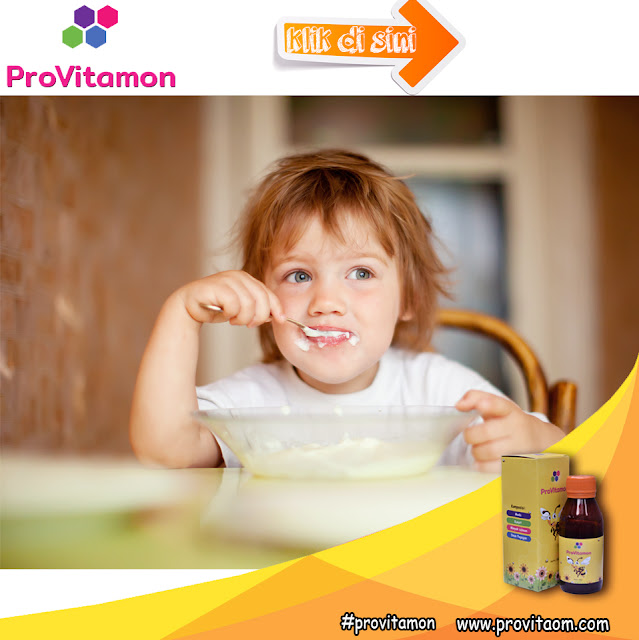 Mengatasi anak susah makan Dengan Minum Provitamon