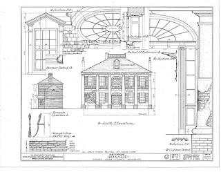 Rosalie South Elevation Natchez Mississippi