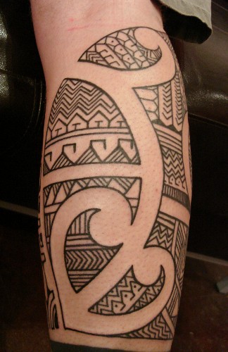 Find Calf Tattoos for Guys with Elaborate Designs and Patterns