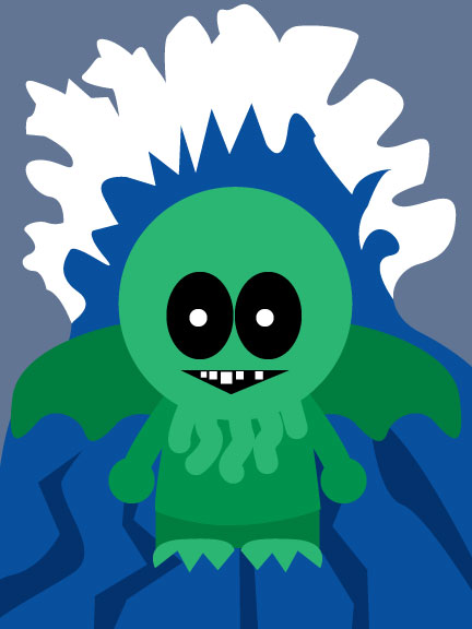 cthulhu south park. In South Park form! woop woop.