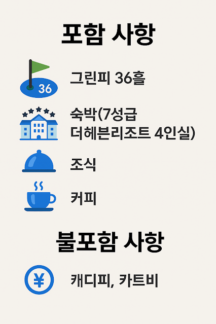 더헤븐CC 더헤븐리조트 1박 2일 골프 패키지 가격 및 날씨 안내 0117