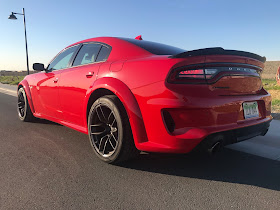 Rear 3/4 view of 2020 Dodge Charger R/T Scat Pack Plus