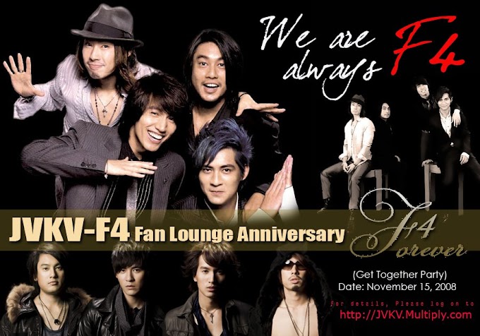 JVKV-F4 Fans Lounge Anniversary ( Philippines)