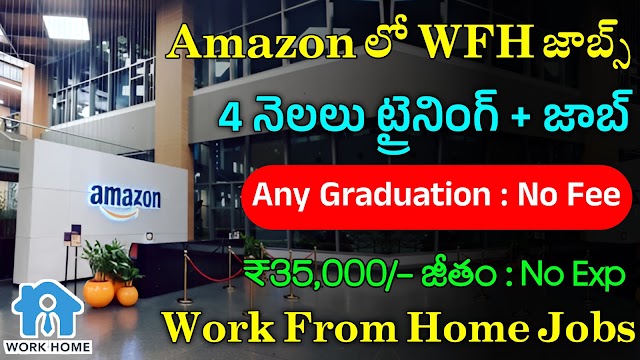 Amazon Work from Home Jobs Recruitment | Latest Software Jobs in Amazon 