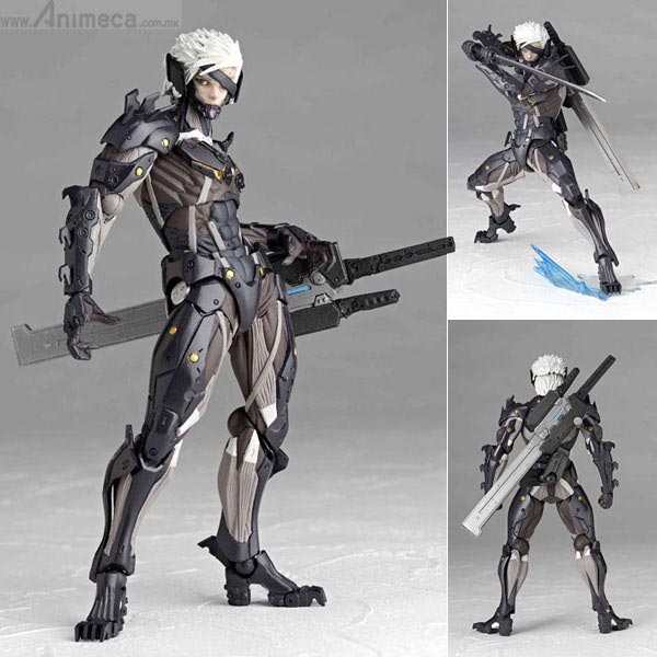 FIGURE RAIDEN Metal Gear Rising Revengeance REVOLTECH YAMAGUCHI KAIYODO