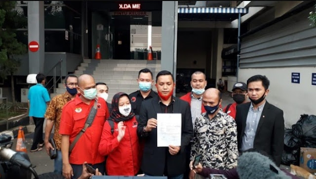 PDIP Jakarta Resmi Laporkan Kasus Pembakaran Bendera ke Polda Metro