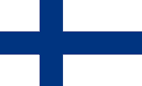 Logo Gambar Bendera Negara Finlandia PNG JPG ukuran 200 px