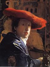 Vermeer schilderij Meisje met de rode hoed