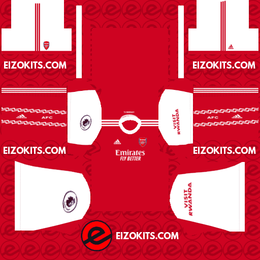 Arsenal DLS Kits 2022-2023 Adidas - Dream League Soccer Classic Kits (Home)
