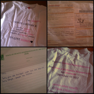 Received Tshirt Yasmin Hunwick From Someone