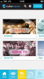 Cubovision, l'app si aggiorna alla vers 3.5.0 