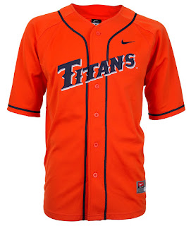 CSUF Titans Baseball Jersey Image