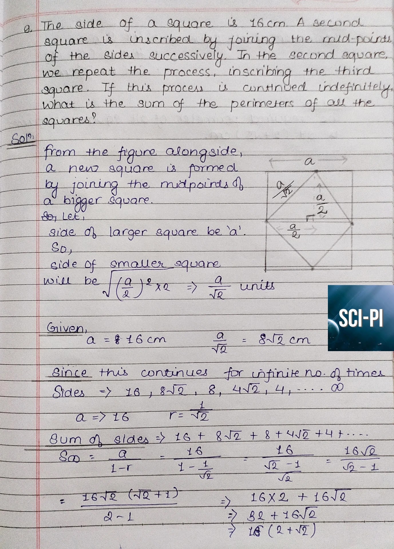 Sum of Infinite Geometric Series Grade 11 Basic Mathematics Solutions