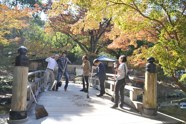 奈良公園清掃活動