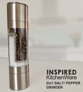 2 in 1 Dual Salt and Pepper Grinder Mill 