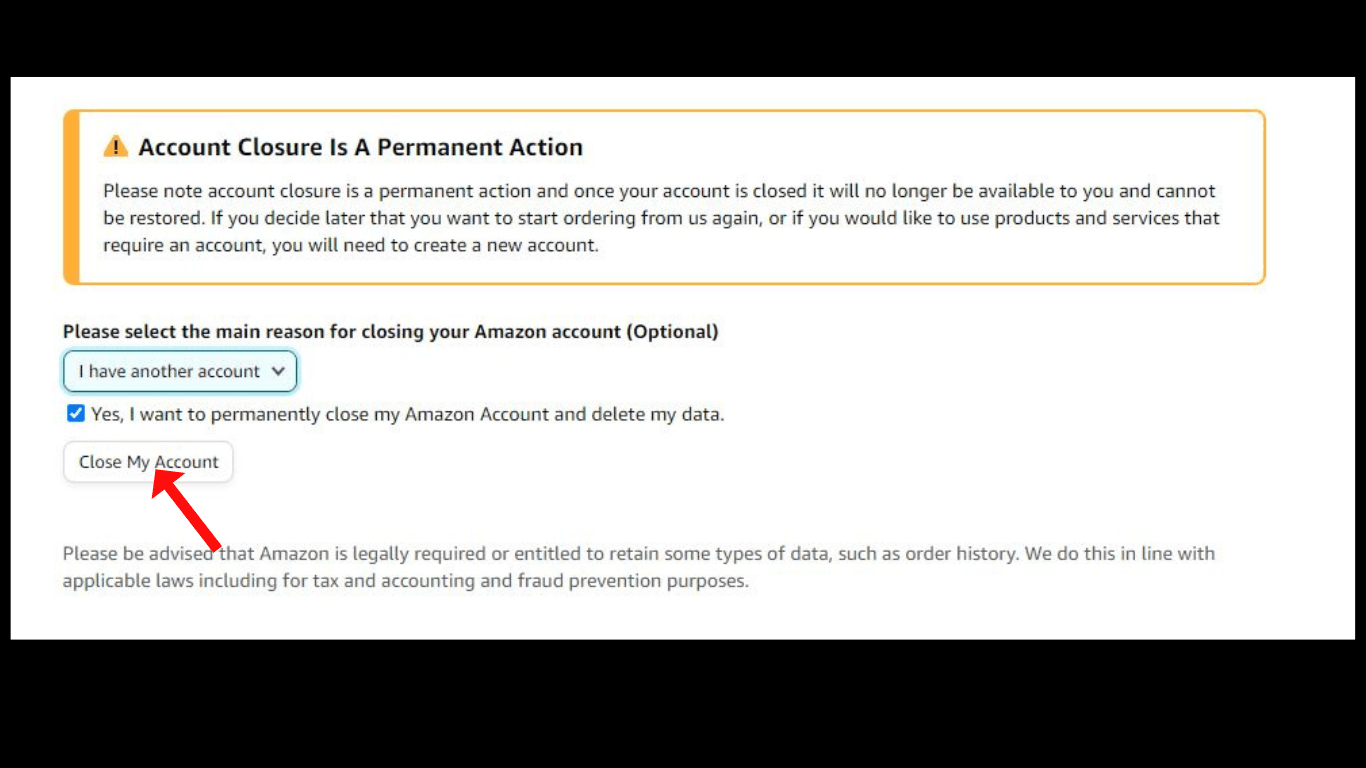 close-amazon-account