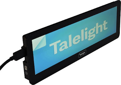 Talelight Modifiable Electronic Digital Bumper Sticker, Let's Share Something At The Rear End Of Your Car