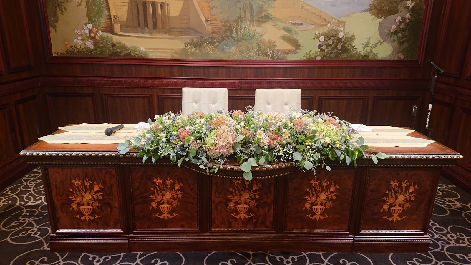 群馬県前橋市の結婚式場アルフォンソ スタッフブログ ウェディングレポート 会場装花編