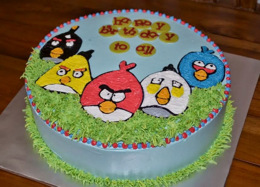 Resep Kue Ulang Tahun Angry Bird