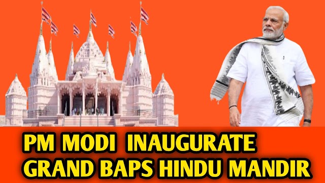 PM Modi will Inaugurate Grand BAPS Hindu Mandir in Abu Dhabi, UAE on Feb 14