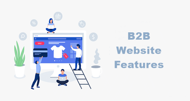 B2B website features