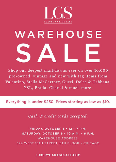 Luxury Garage Sale holds a Designer Warehouse Sale