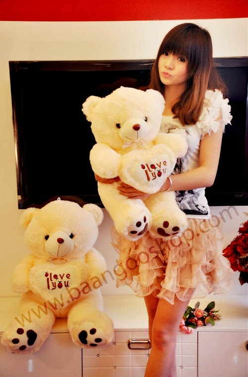 ตุ๊กตาหมี I Love U