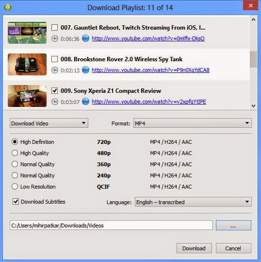 4K Video Downloader – tải video 4K từ YouTube