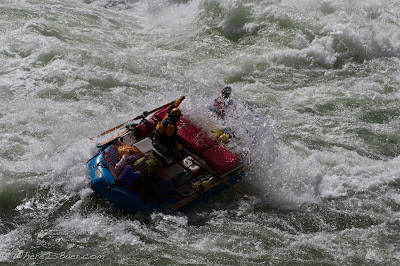 Jake Rehn and Joselin Reeves with a cleaner line, Lava, rapid, Grandcanyon of the colorado river, Chris Baer