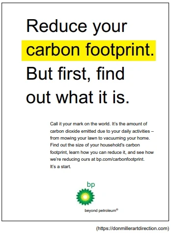 Reduce your carbon footprint