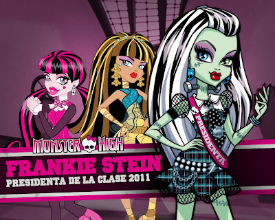 Monster High Frankie es la elegida para presidenta de la clase en 2011