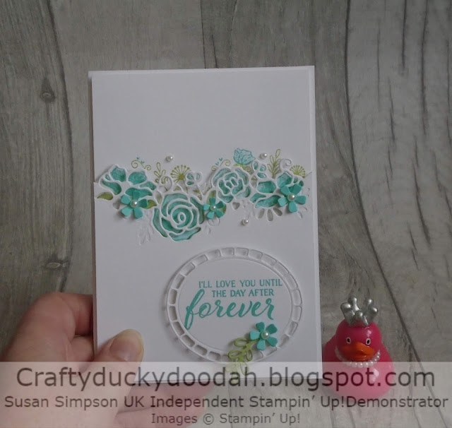 #JOSTTT004, Craftyduckydoodah!, Forever Lovely, Joy of Sets Challenge, Stampin' Up! UK Independent  Demonstrator Susan Simpson, Supplies available 24/7 from my online store, Anniversary Card