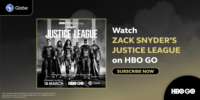 justice League Globe HBO Go Gizmo Manila