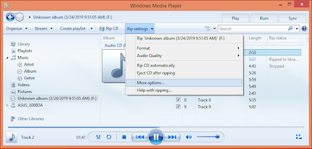 Cara Copy CD Audio ke Komputer dengan CD-Ripping