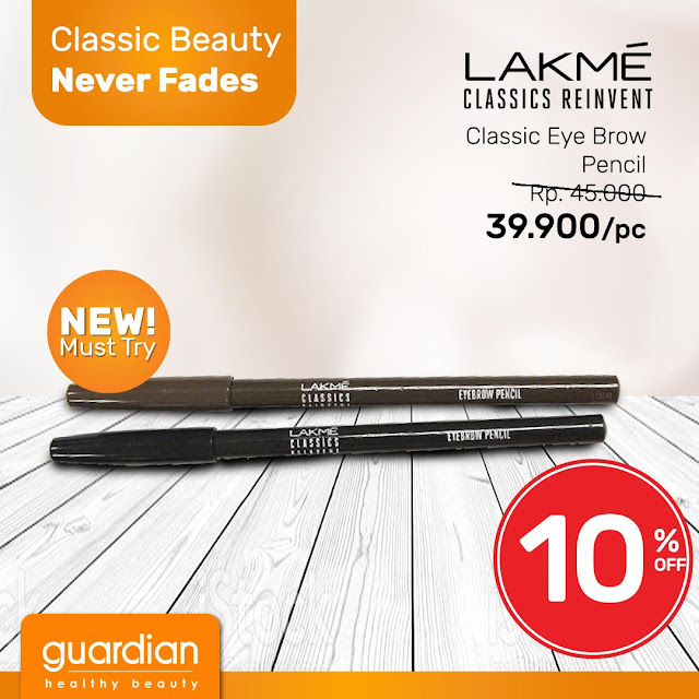 #Guardian - #Promo Classic Beauty LAKME Diskon Hingga 15% (s.d 24 April 2019)