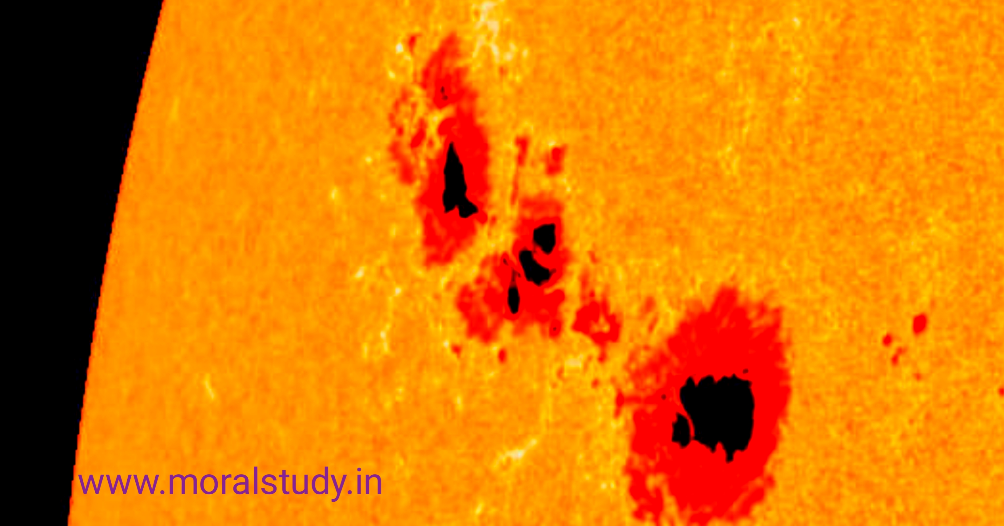 Sun Spots (सूर्य कलंक या सूर्य धब्बे) क्या हैं ?