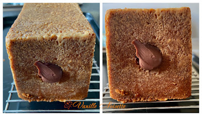 CAKE VANILLE INSERT GANACHE CHOCOLAT