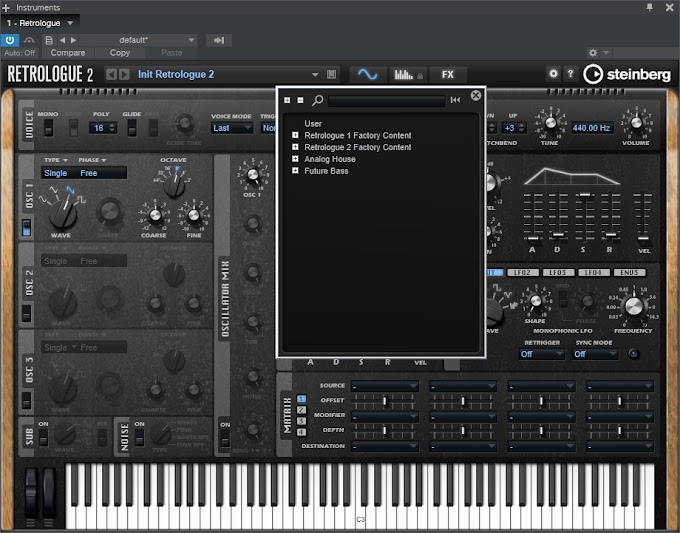 Steinberg – Retrologue 2 v2.2.50 (VSTi, VSTi3, AAX, AUi) [WIN.OSX x64]