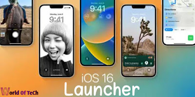 Download Launcher iOS 16 to convert Android to iPhone latest version