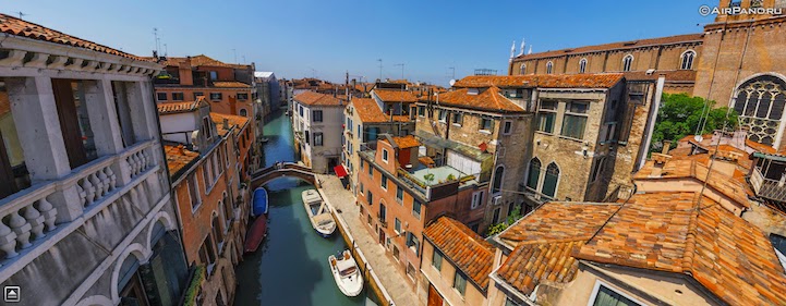 Venice, Italy - 12 Incredible 360° Aerial Panoramas of Cities Around the World