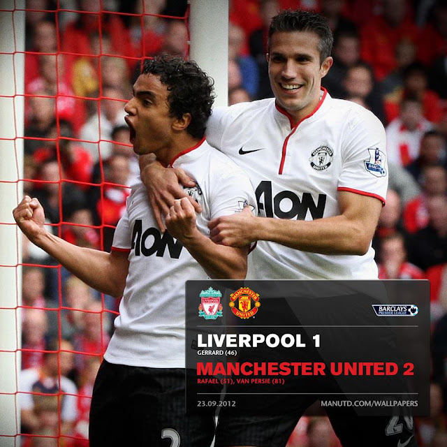 image wallpaper Final Score Champions League, Manchester United 2 - Liverpool 1