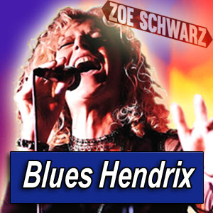 ZOE SCHWARZ BLUE COMMOTION · by Blues Hendrix