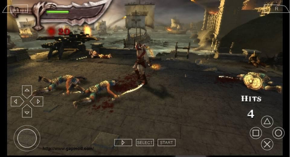 God of War (Chains of Olympus) PSP Iso File Download For