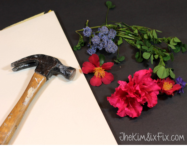 Flower pounding supplies