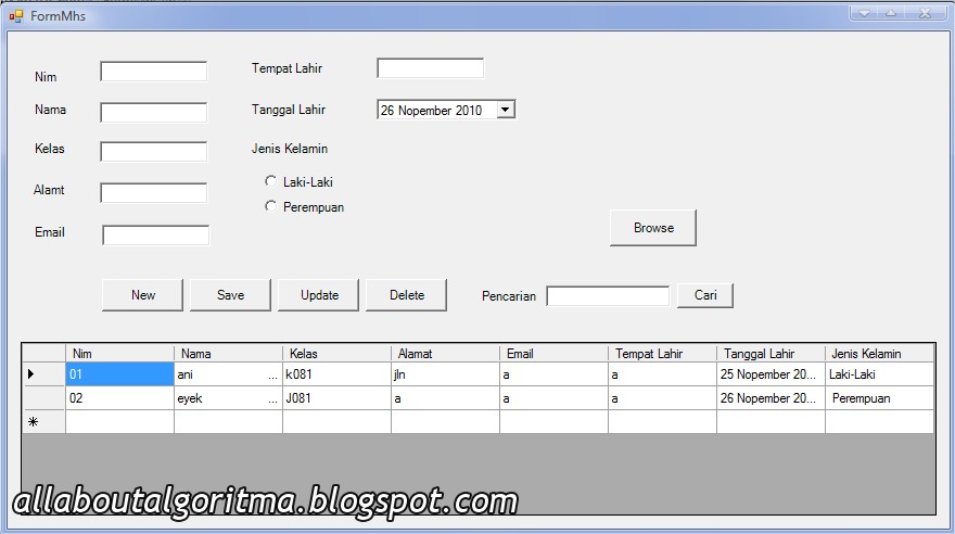 Contoh Database Vb.net - Contoh 193